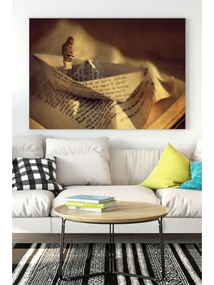 Mey İthalat Kitap, (PSTER16651) Sanatsal Kanvas Tablo 4 21 x 30