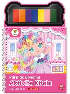 Mey İthalat Dress Up Parmak Boyama Aktivite Kitabı