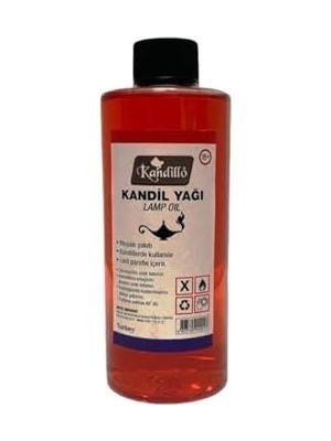 Mey İthalat Kırmızı Kandil Yağı, 250 Ml; Kokusuz ve Dumansız