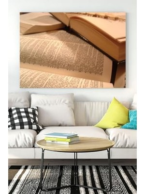 Mey İthalat Kitap, (PSTER16643) Sanatsal Kanvas Tablo 2 40 x 60