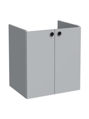 Mey İthalat Shift T20 81003 Kapaklı Lavabo Dolabı, Kül Gri, 60 cm