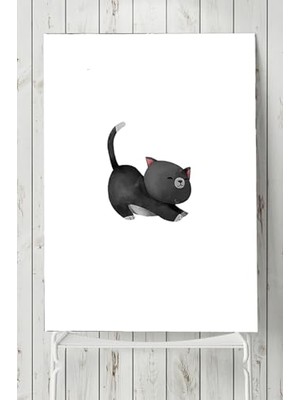 Mey İthalat PSTER5485 Kedi Çocuk Odası Poster 2 (80X115 Cm)
