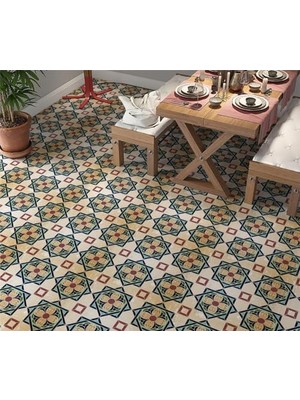 Mey İthalat Yer Kaplama Zemin Kaplama Folyosu 65X130 cm Ornament