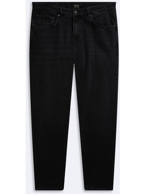 LTB Renar L Tapered Slim Orta Bel Antrasit Jean Pantolon