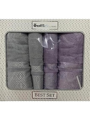 Mey İthalat Dory Lila-Gri Best Set