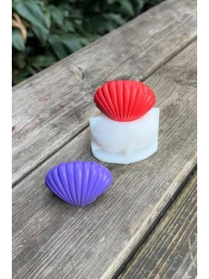 Mey İthalat Silikon Deniz Kabuğu 3D Mum Kalıbı