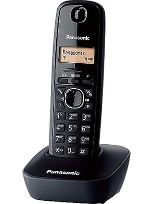 Mey İthalat Kx TG1611 Dect Telefon, Siyah_gri
