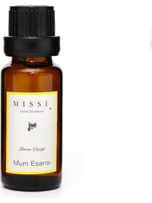 Mey İthalat Limon Çiçeği Kokulu Mum Esansı, 20 ml
