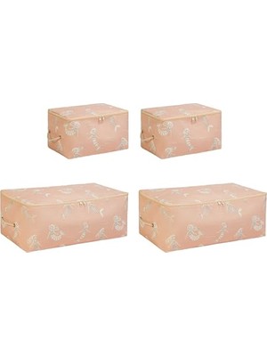Mey İthalat 4'lü Çocuk Odası Deniz Kızı Hurç Set 2 Adet 30 x 22 x 18/2 Adet 52 x 28 x 21 cm