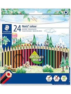 Mey İthalat 185 C24 Noris Color Kuru Boya, 24'lü