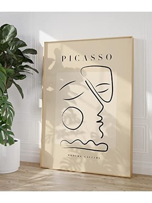 Mey İthalat Picasso Sanatsal Poster, 60X90 cm