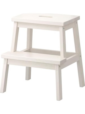 Mey İthalat Bekväm Basamaklı Tabure, 50 Cm, Beyaz