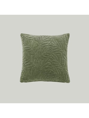 Mey İthalat 45X45 cm Haki Velur Kırlent Kılıfı