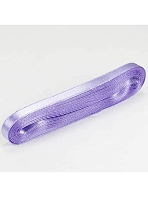 Mey İthalat Lila Saten Kurdela, 1 Cm. x 10 Metre (Lila)