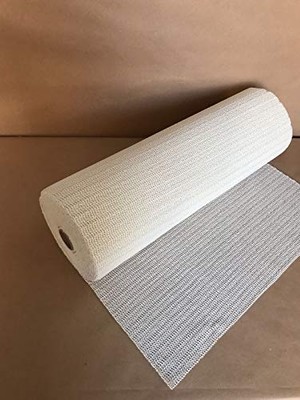 Mey İthalat Beyaz Halı Kaydırmaz 60 CM*400 Cm, Duvar Için