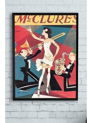 Mey İthalat PSTER12172 Mc Clures Art Sanatsal Çerçeveli Tablo (50X70 Cm)