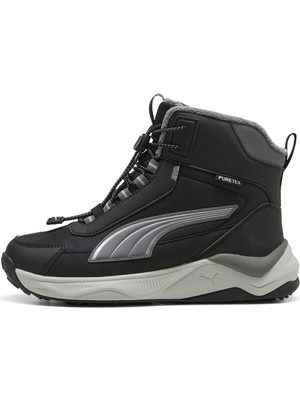 P313810 Puma Evolve 2.0 Boot Puretex Jr Kadın Bot ve Çizme Siyah