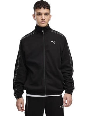 P694298 Puma Class Relaxed Material Erkek Ceket Siyah