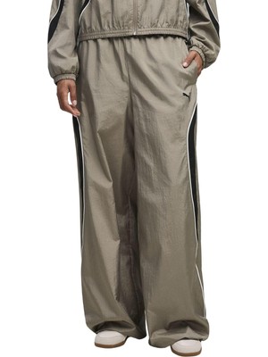 P694053 Puma Sport Woven Pants Kadın Eşofman Altı Haki