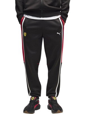 P636566 Puma Ferrari Mt7 Track Pant Erkek Eşofman Altı Siyah
