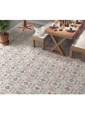 Mey İthalat Yer Kaplama Zemin Folyosu 65X130 cm Turk Patchwork