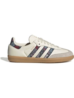 AKH9817 Adidas Samba Og J Kadın Spor Ayakkabı Krem