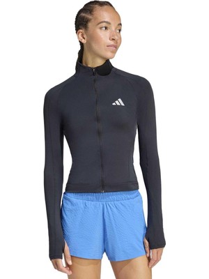 AJZ0613 Adidas ADI365 W Jc W Kadın Yağmurluk-Rüzgarlık Siyah