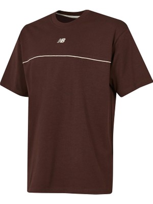 NBMNT3608 New Balance MNT3608 Erkek T-Shirt Kahve