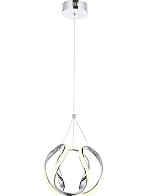 Mey İthalat AV-4339-KK Krom Metal Modern Avize