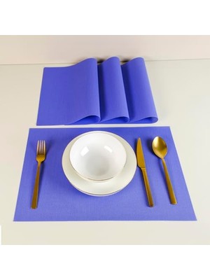 Mey İthalat Bluebell 4 Parça Amerikan Servis Seti, 30X45 cm
