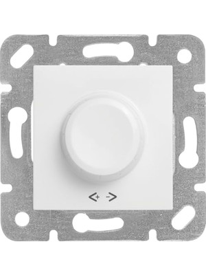 Mey İthalat Karre/meridian Beyaz Floresan Dimmer 1 10V Mekanizma ve Düğme/kapak