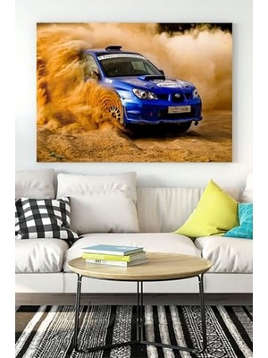 Mey İthalat PSTER17697 Rally Araba Kanvas Tablo 21 x 30