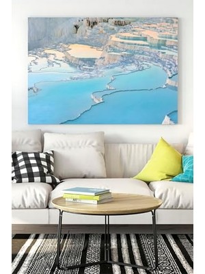 Mey İthalat (PSTER18225) Pamukkale Manzara Kanvas Tablo 21 x 30