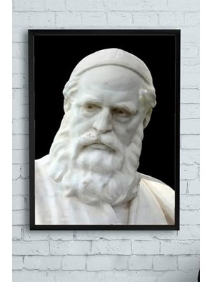 Mey İthalat PSTER12883 Ömer Hayyam Bilimsel Çerçeveli Tablo (50X70 Cm)