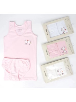 Katamino Pearly Kız Geniş Askılı Slip Takım K128644 Asorti