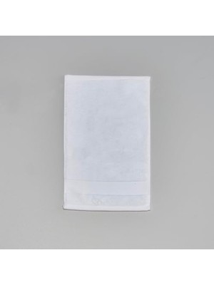Mey İthalat Premium Pamuk 30X45 cm El Havlusu Beyaz