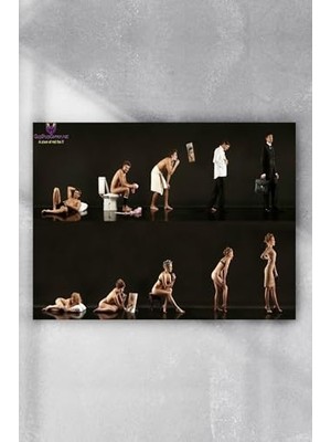 Mey İthalat (PSTER5225) Kadınlar ve Erkekler Eğlenceli Mizahi Poster (50X70 Cm)