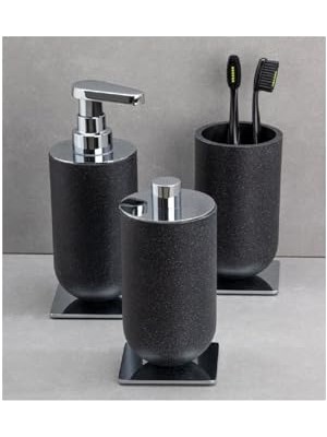 Mey İthalat Siyah/krom Pamukluk 165X75X75 mm