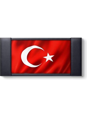 Mey İthalat Türk Bayrağı Makam Odası Tablosu 150 x 70