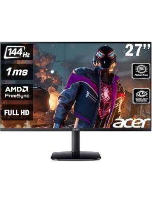 Mey İthalat KA272 P0 27" 1 Ms 144 Hz Flat Monitör UM.HX2EE.046
