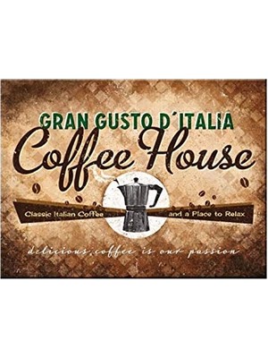 Mey İthalat Coffee House Magnet