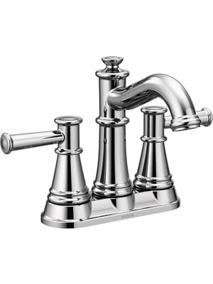 Mey İthalat 6401 Belfield Iki Kulplu Centerset Banyo Bataryası, Krom