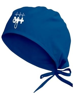 Mey İthalat Unisex Mavi Att Temalı Bandana