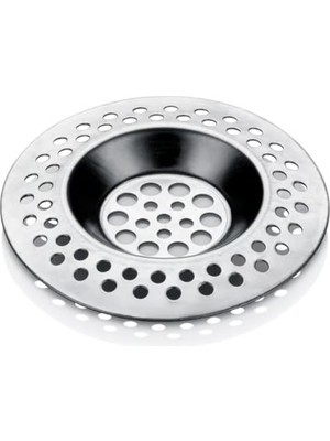 Mey İthalat Paslanmaz Çelik Lavabo Süzgeci 7 Cm, Mutfak ve Banyo Gideri Için Metal Süzgeç