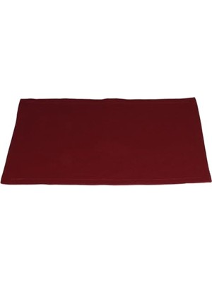 Mey İthalat Bordo Pamuklu Amerikan Servis, 33X45 Cm, 2'li Set