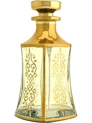 Mey İthalat Parfüm Esans Cam Şişesi, Gold, Boş Dekoratif Vitrin Şişesi, 150 Ml. X009-150 Ml-4