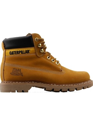 Caterpillar Colorado Leather Boot Hakiki Deri Nubuk Unisex Tarçın Bot 01.5m