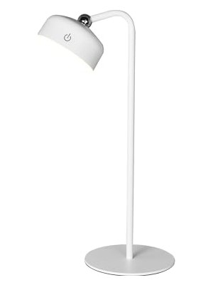 Mey İthalat Lenda 03 Beyaz Şarjlı Masa Lambası 1X1.8W 3