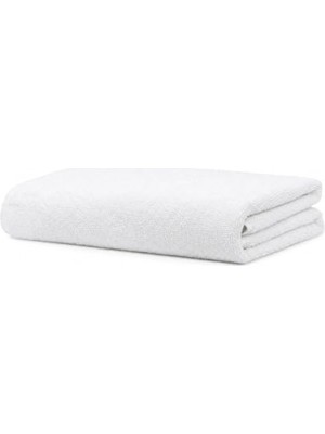 Mey İthalat Basic Banyo Havlusu, %100 Pamuk, Beyaz, 90 * 150