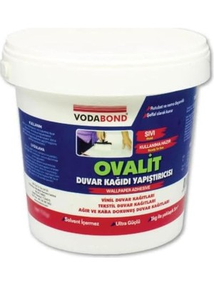 Mey İthalat Hazır Ovalit Tekstil ve Vinil Duvar Kağıdı Tutkalı, 750 G
